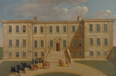 Calke Hall, Derbyshire, the Seat of Sir Henry Harpur, Bt. by Unbekannt Unbekannt